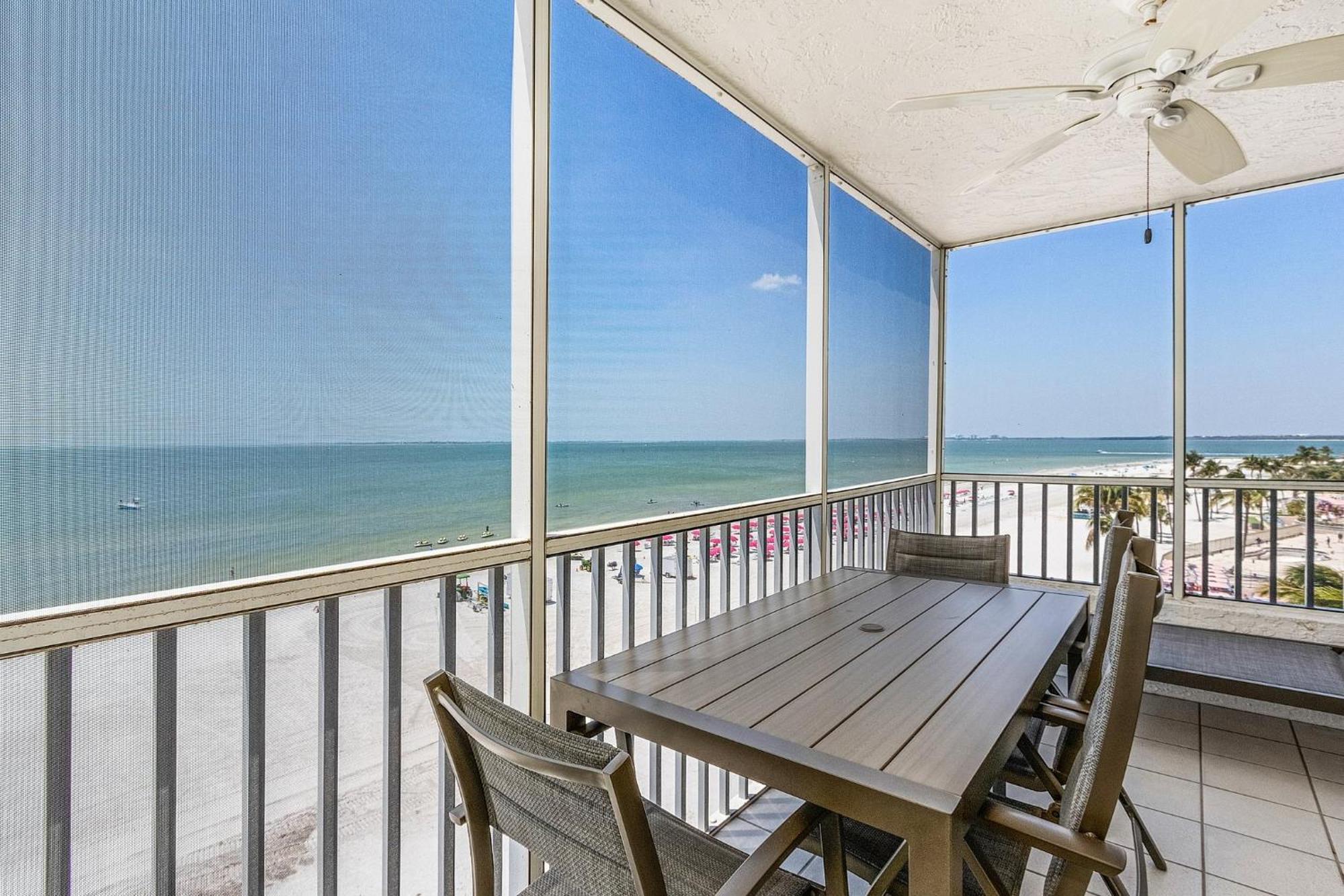 Fantastic Gulf Front Condo On The North End Of The Island - Beach Villas # 504 Condo Fort Myers Beach Εξωτερικό φωτογραφία